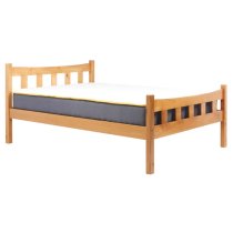 Miamian Wooden Single Bed In Antique Pine