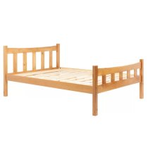 Miamian Wooden Single Bed In Antique Pine