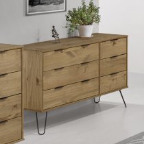 Avoch Wooden Chest Of 6 Drawers In Oak