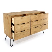 Avoch Wooden Chest Of 6 Drawers In Oak