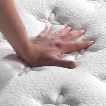 Silvis Cloud Pocket Sprung Small Double Mattress In White