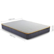 Silvis Balance Memory Foam Double Mattress In White