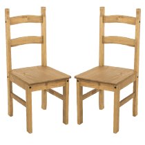 Consett Wooden Large Rectangular Dining Table With 4 Chairs In Oak