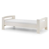 Paniz Wooden Midsleeper Bunk Bed In Stone White