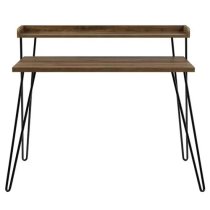 Himley Wooden Laptop Desk In Walnut