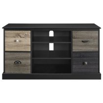 Maraca Wooden TV Stand Small In Black