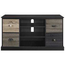 Maraca Wooden TV Stand Small In Black