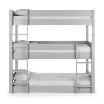 Taigi Wooden Bunk Bed In Dove Grey