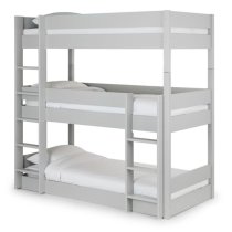 Taigi Wooden Bunk Bed In Dove Grey