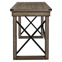 Wildwoods Wooden Laptop Desk In Rustic Grey