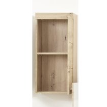 Amanda Wall Storage Cabinet In Knotty Oak