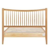 Barwick Wooden King Size Bed In Oak