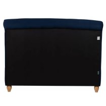 Brampton Fabric King Size Bed In Midnight Blue