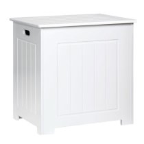 Partland Wooden Bathroom Storage Cabinet In White