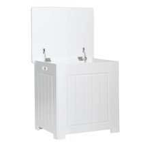 Partland Wooden Bathroom Storage Cabinet In White