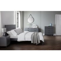 Cadhla Wooden King Size Bed In Storm Grey