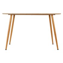 Bakerloo Wooden Dining Table In Oak Effect