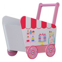 Patisserie Kids Push Along Toy Box In Pink