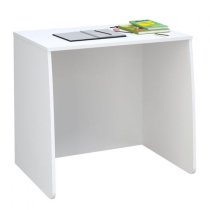 Loft Station Kids Writing Desk In White