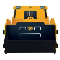 JCB Kids Single Bed In Yellow With Screen Printed Graphics