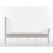 Allthorp Wooden King Size Bed In Classic White