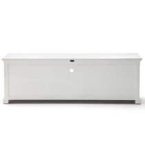 Proviko Wooden TV Stand In Classic White