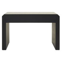 Koma Mirrored Glass Console Table With 2 Drawers In Gold