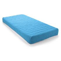 Kids Jazz Coil Memory Foam Double Mattress In Light Blue