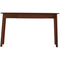 Madrina Wooden Laptop Desk With 1 Drawer In Walnut