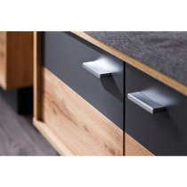 Coyco LED Hallway Furniture Set 4 In Wotan Oak And Grey