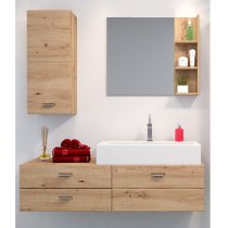 Gaep LED Bathroom Furniture Set 2 In Artisan Oak