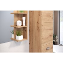 Gaep LED Bathroom Furniture Set 2 In Artisan Oak