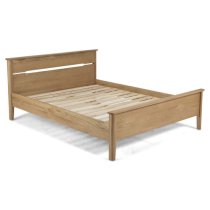 Harriet Wooden King Size Bed In Robust Solid Oak