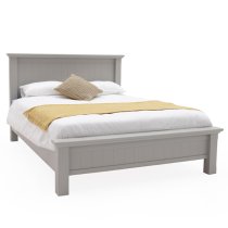 Ternary Wooden Super King Size Bed In Grey