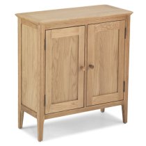 Wardle Wooden Storage Cabinet In Crafted Solid Oak