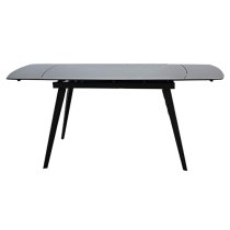 Sabine Grey Extending Dining Table 4 Sorani Grey Chairs