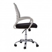 Bicot Home And Office Chair With Armrests In Grey