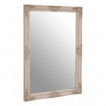 Antonia Wall Bedroom Mirror In Off White Frame