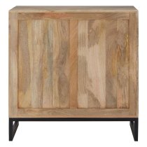 Merova Wooden Sideboard With 1 Door 4 Drawers In Multicolour