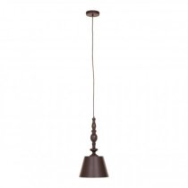 Lena 1 Pendant Light In Matte Black