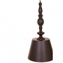 Lena 1 Pendant Light In Matte Black