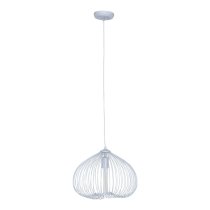 Lavish Iron 1 Pendant Light In Silver