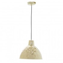 Lena Hammered Pendant Light In Gold