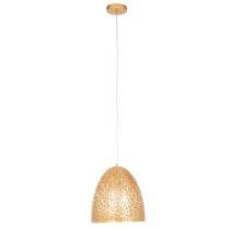 Lennon Bell Shaped Iron Pendant Light In Gold