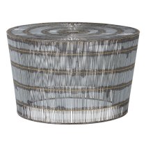 Casa Round Metal Coffee Table In Natural