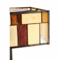 Waldron Square Floor Lamp In Bronze Tone