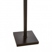 Waldron Square Floor Lamp In Bronze Tone