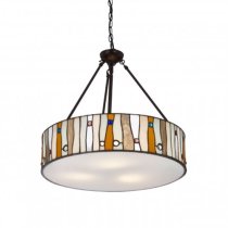 Waldron Jewel 1 Pendant Light In Bronze Tone