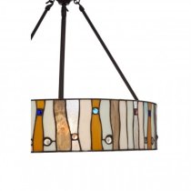 Waldron Jewel 1 Pendant Light In Bronze Tone