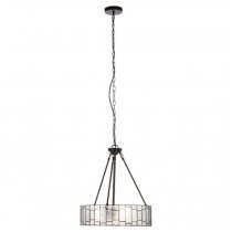 Waldron Deco 1 Pendant Light In Bronze Tone